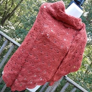 Scarf. Wrap. Shawl. Triangle. Scarf.